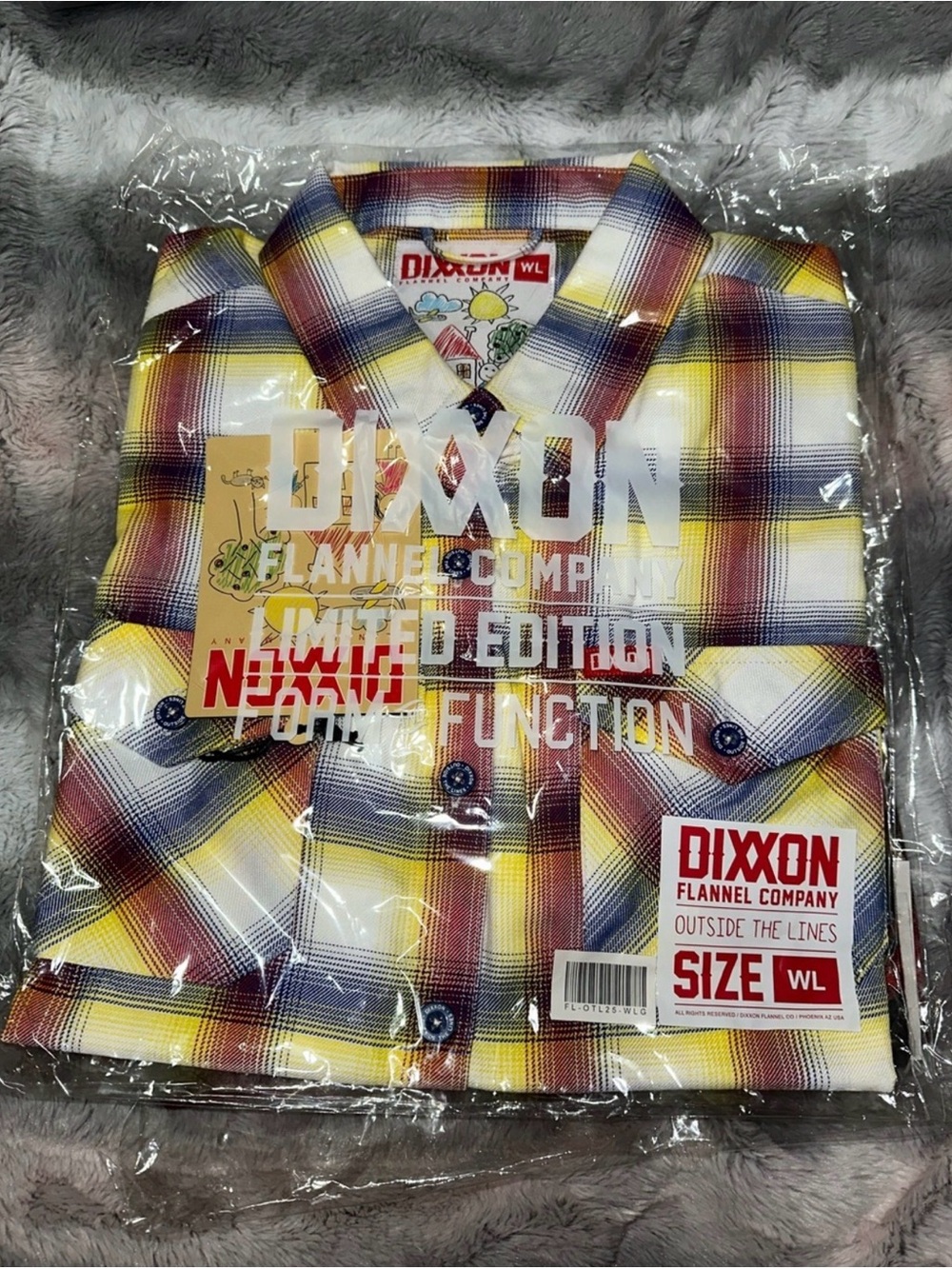 Women’s DIXXON X Childhelp Outside The Lines Collab Flannel